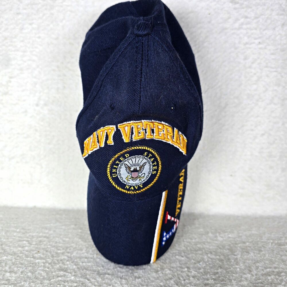 U.S. NAVY Veteran Military Hat Embroidered Baseball Cap